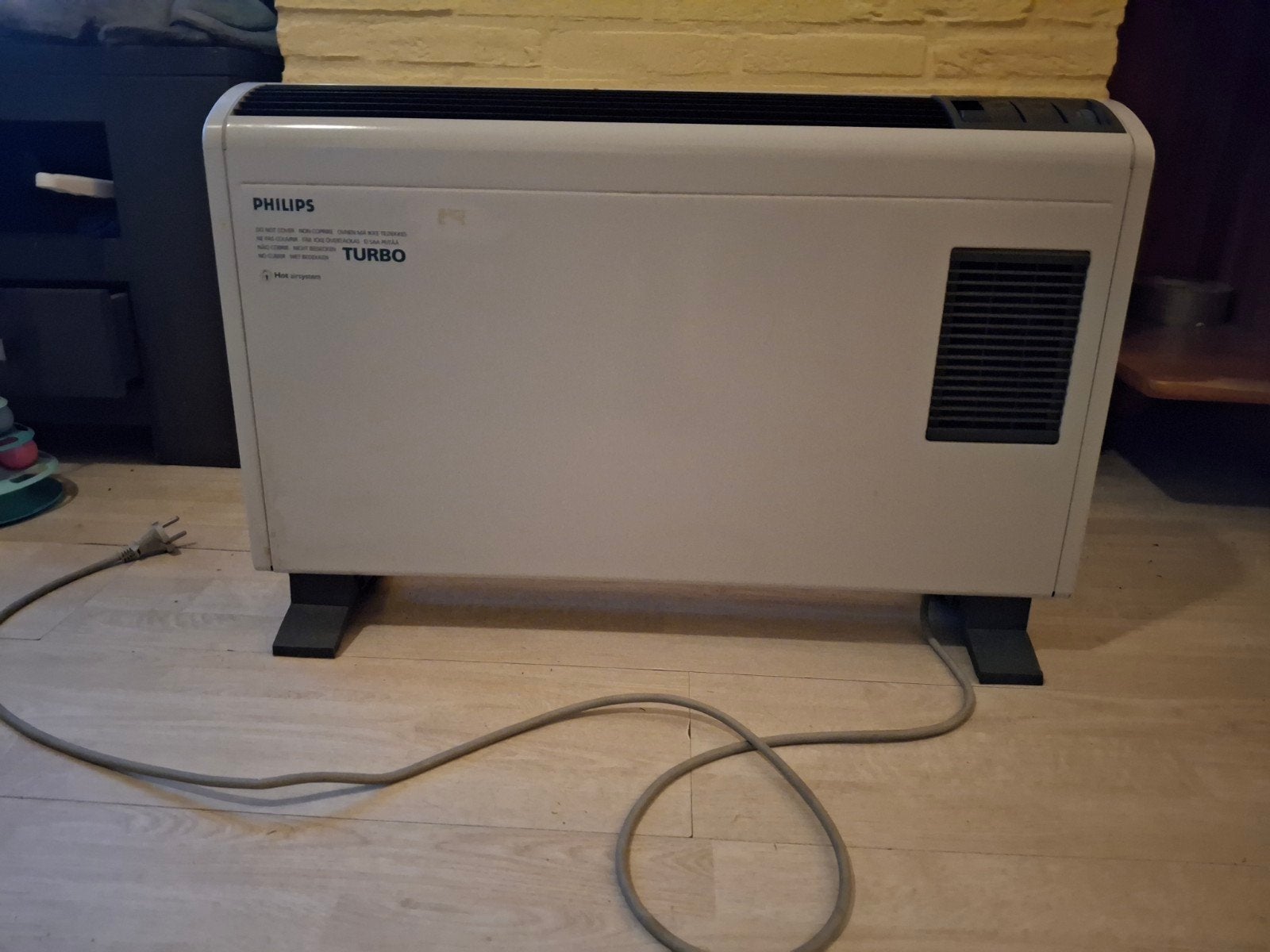 Philips Turbo hetelucht elektrische verwarming, 30 tot 80 cm, Gebruikt, Kachel, Ophalen of Verzenden
