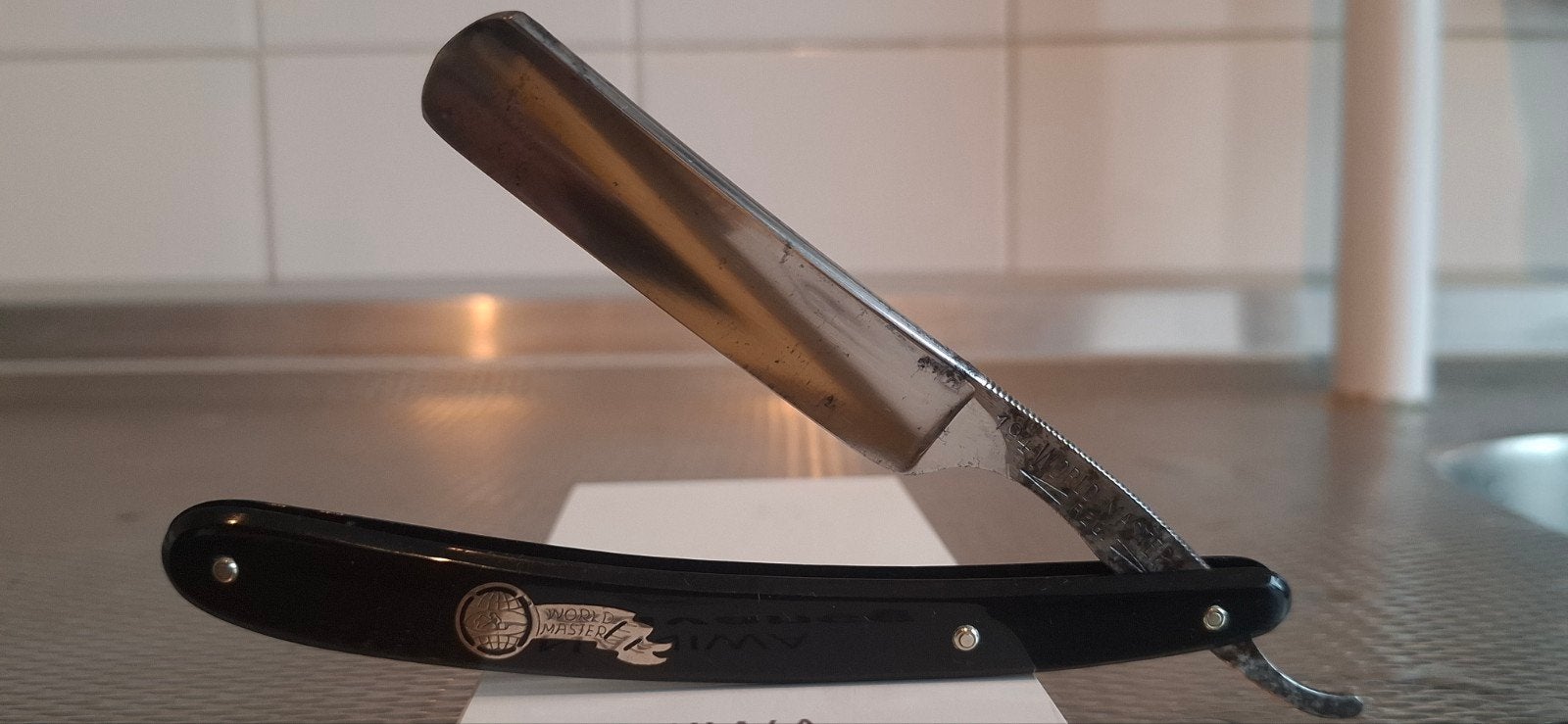 World Master 194 Shave Ready — 5/8 Kayser Ellison Staal, Antiek en Kunst, Ophalen of Verzenden