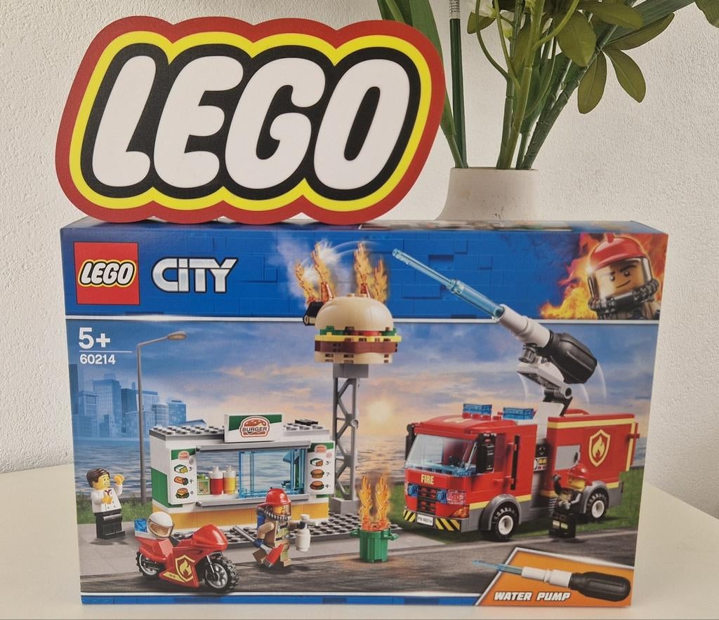 Lego City 60214 Brandweer Reddingsactie, City, Lego, Nieuw, Ophalen of Verzenden