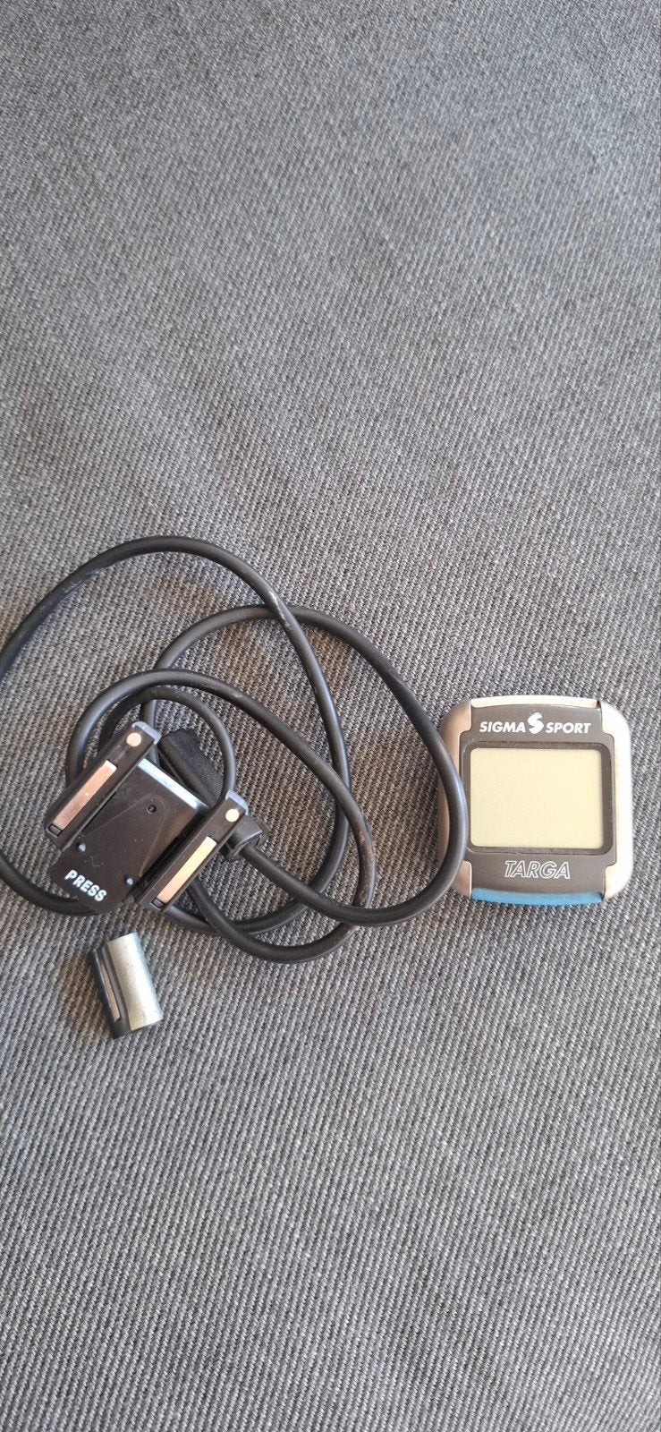 Sigma Sport Targa fietscomputer met bedrade sensor, Ophalen of Verzenden, Gebruikt, Overige merken, Waterdicht