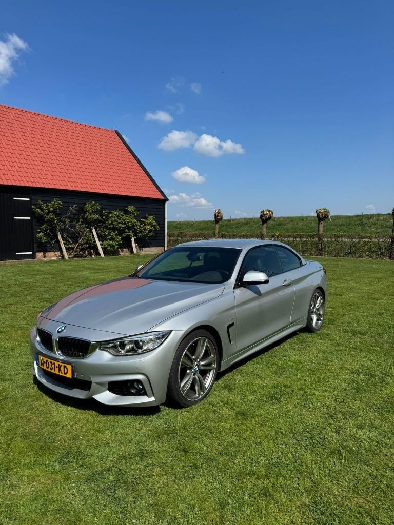 BMW 4-Serie 428I 2.0 Cabrio | M-pakket, Auto's, Automaat, 745 kg, Zwart, Cabriolet