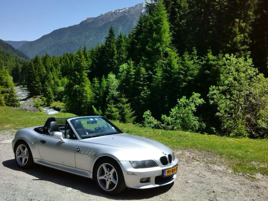BMW Z3 2.2iS Roadster, /M uitgevoerd, widebody, handbak, Auto's, 2171 cc, Achterwielaandrijving, Zwart, Cabriolet