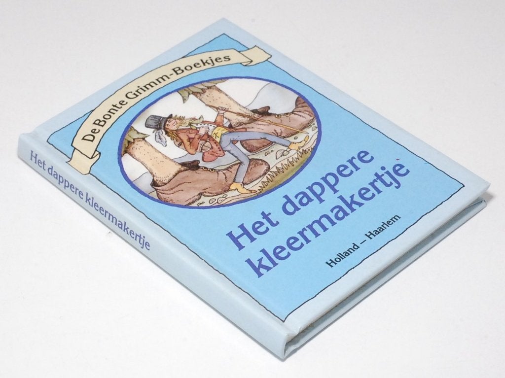 Miniboekje: Het dappere kleermakertje (Grimm 1985), Boeken, Verzenden, Zo goed als nieuw