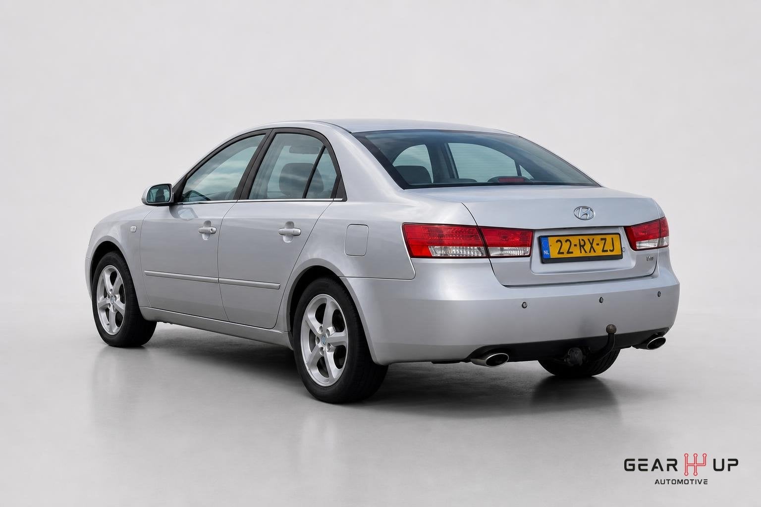 Hyundai Sonata 3.3 V6 Style LEER|CRUISE|CLIMA|STOELVERW|NAVI, Auto's, Hyundai, Gebruikt, 1546 kg, Bedrijf, 3342 cc
