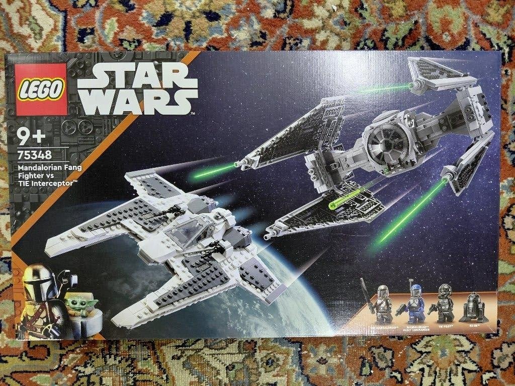 Lego 75348 Fang Fighter vs. TIE Interceptor (Sealed), Star Wars, Lego, Nieuw, Ophalen of Verzenden