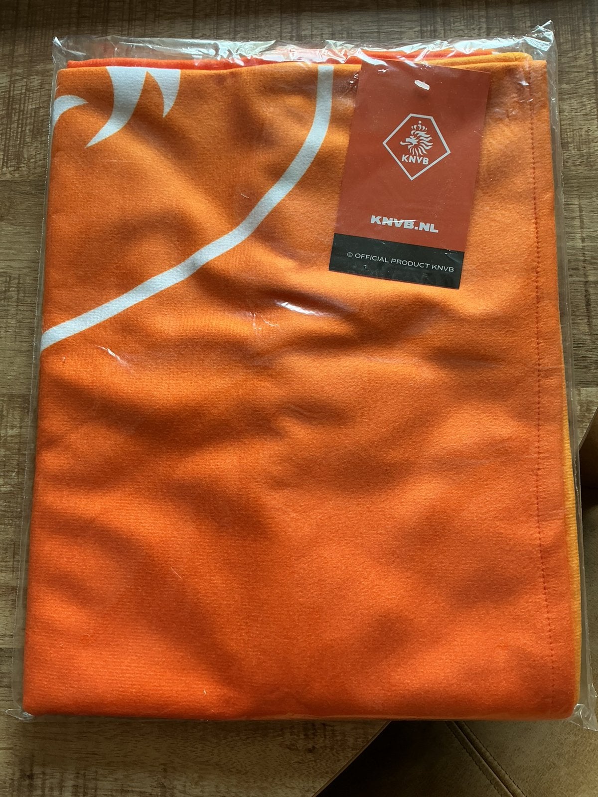 Oranje Handdoek KNVB nieuw, Ophalen of Verzenden, Zo goed als nieuw