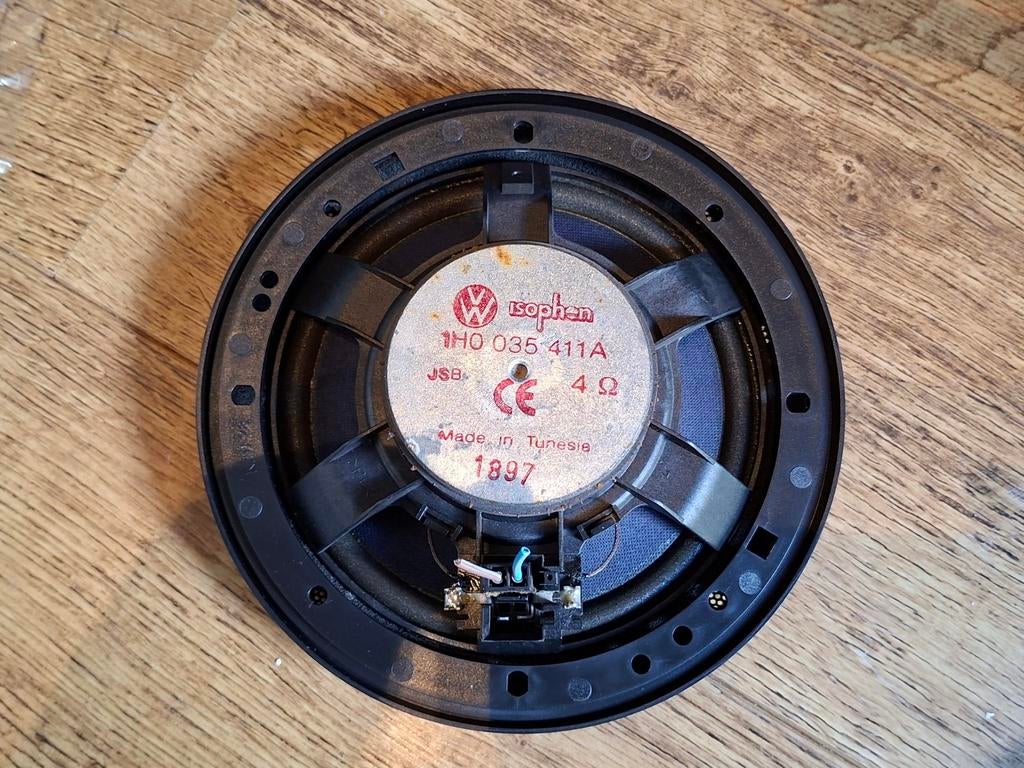 VW Volkswagen Speakers 16.5 cm - 1H0 035 411A, Ophalen of Verzenden, Gebruikt