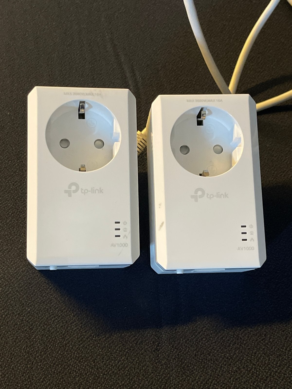 TP-Link AV1000 Powerline Adapters (set van 2), Ophalen of Verzenden, Zo goed als nieuw
