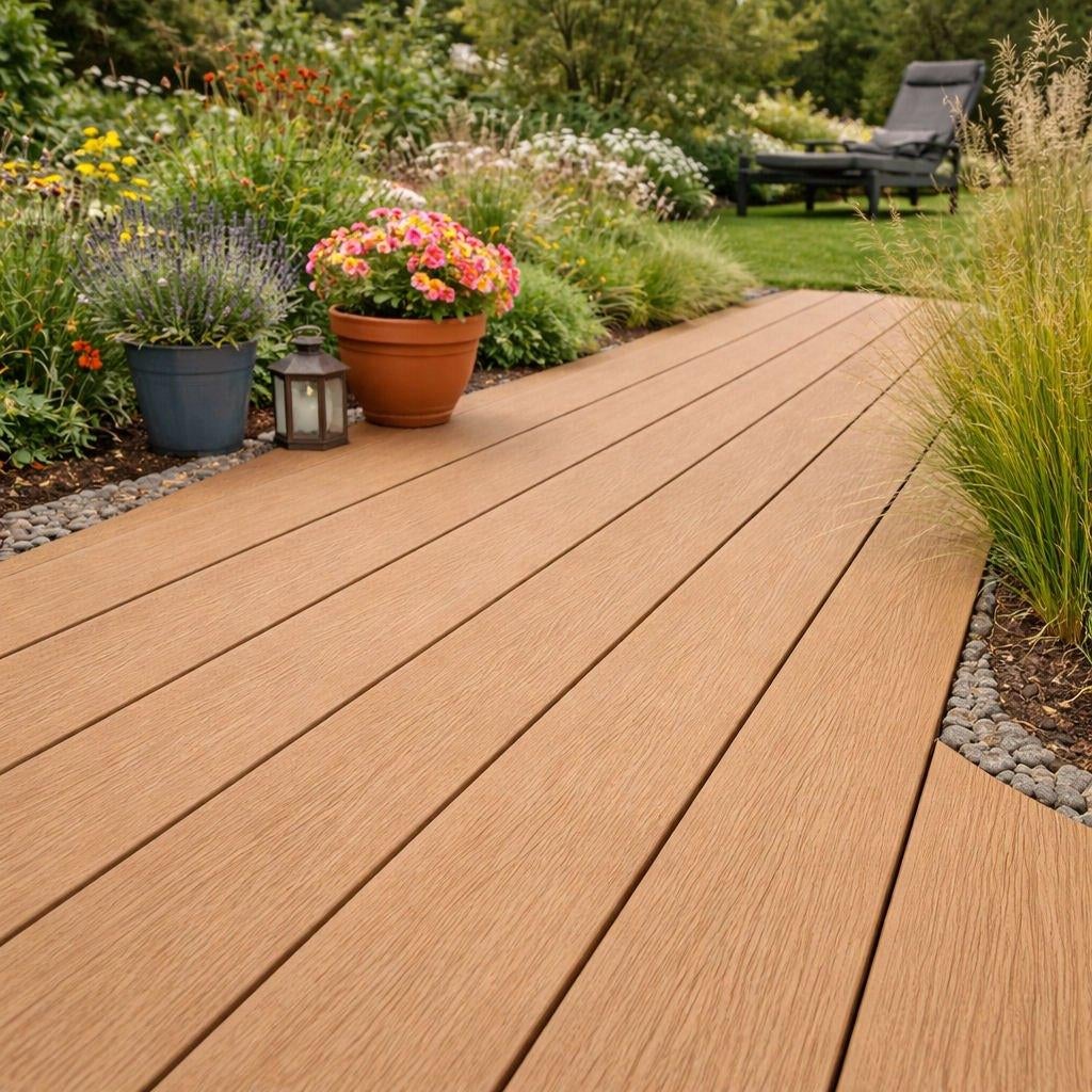 COMPOSIET VLONDERPLANKEN - DUMPPRIJS! €6,95 p/m | OP=OP, Tuin en Terras, Ophalen, Nieuw, Composiet