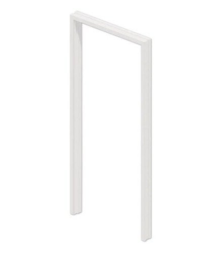 Konsta Binnendeurkozijn Wit Gegrond Stomp 56x125mm, Ophalen, Minder dan 80 cm, Binnendeur, Nieuw