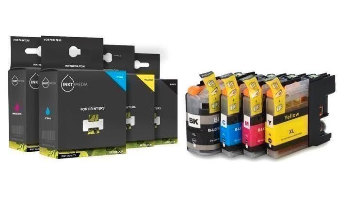 Alternatief Brother LC223 LC-223 LC125 LC-221 LC221 huismerk, Computers en Software, Ophalen of Verzenden, Nieuw, Toner