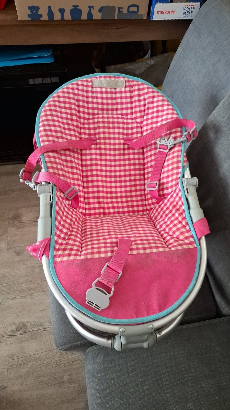 Wipstoeltje, Ophalen, Gebruikt