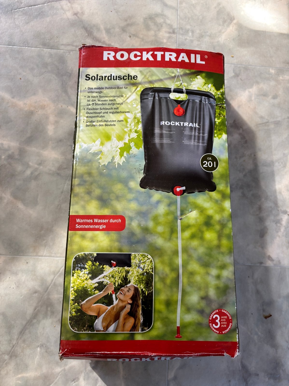Rocktrail Solardouche - Nieuw in doos, Ophalen of Verzenden, Nieuw