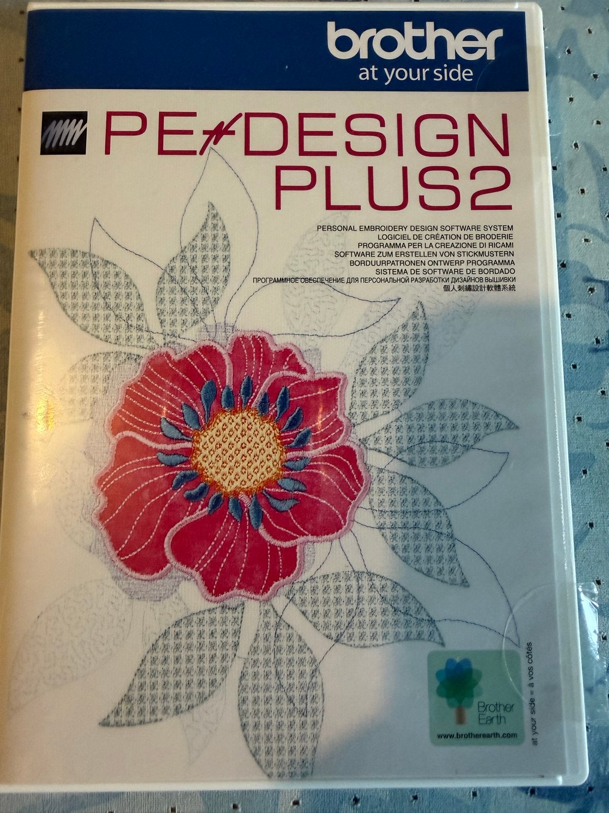 Brother PE-Design Plus 2 borduursoftware, Ophalen of Verzenden, Zo goed als nieuw, Toebehoren, Brother
