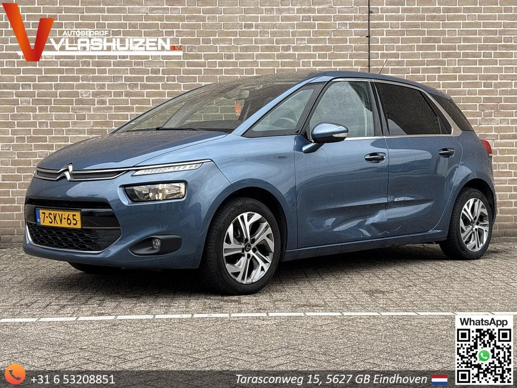 Citroen C4 Picasso 1.6 THP Intensive | Navi | Climate | Crui, Voorwielaandrijving, Stof, Gebruikt, Blauw