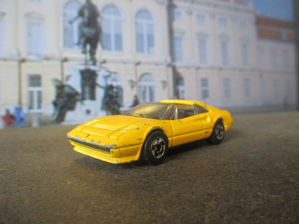 Ferrari 308 GTS - Hotwheels blackwalls, Ophalen of Verzenden, Gebruikt, Auto