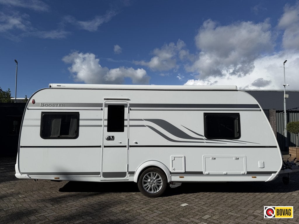 Tabbert Booster 540 E Aparte bedden, Caravans en Kamperen, Rondzit, Tabbert, Bedrijf, 2 aparte bedden