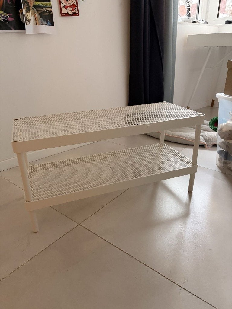 IKEA MACKAPÄR schoenenrek wit, Ophalen, Gebruikt