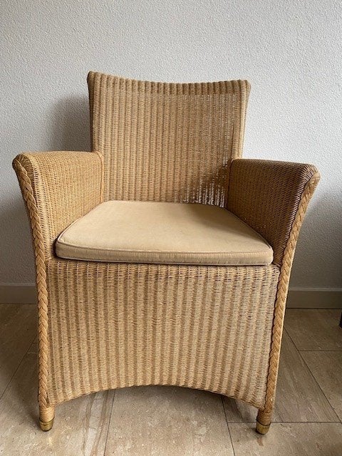 Lloyd loom stoelen, Huis en Inrichting, Stoelen, Ophalen, Overige materialen, Gebruikt, Overige kleuren