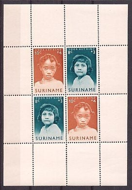 Suriname NVPH nr 403 postfris Kinderpostzegels 1963, Ophalen of Verzenden, Postfris
