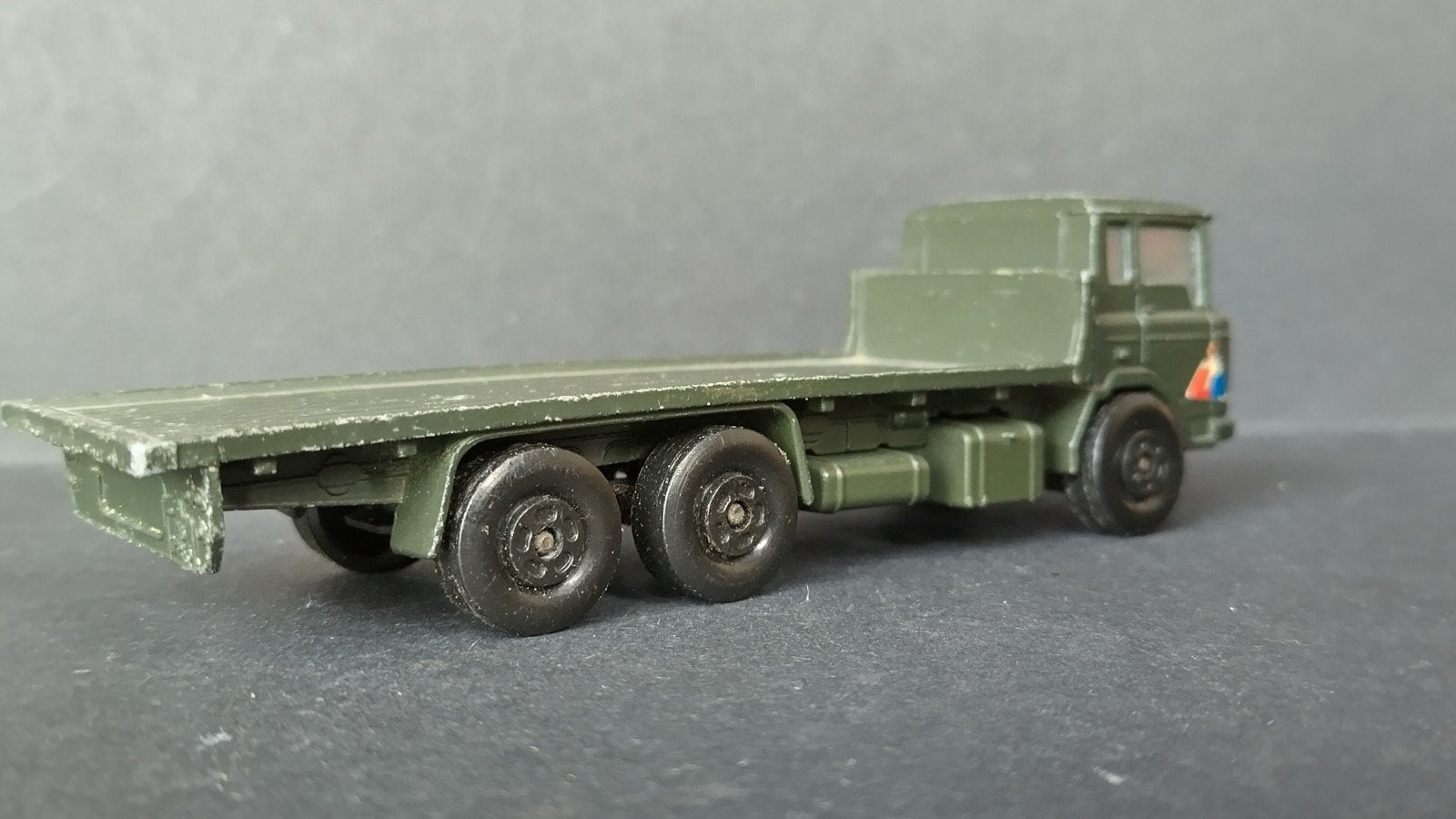 Daf 2000 leger Matchbox Superkings Pol, Gebruikt, Verzenden, ., Bus of Vrachtwagen