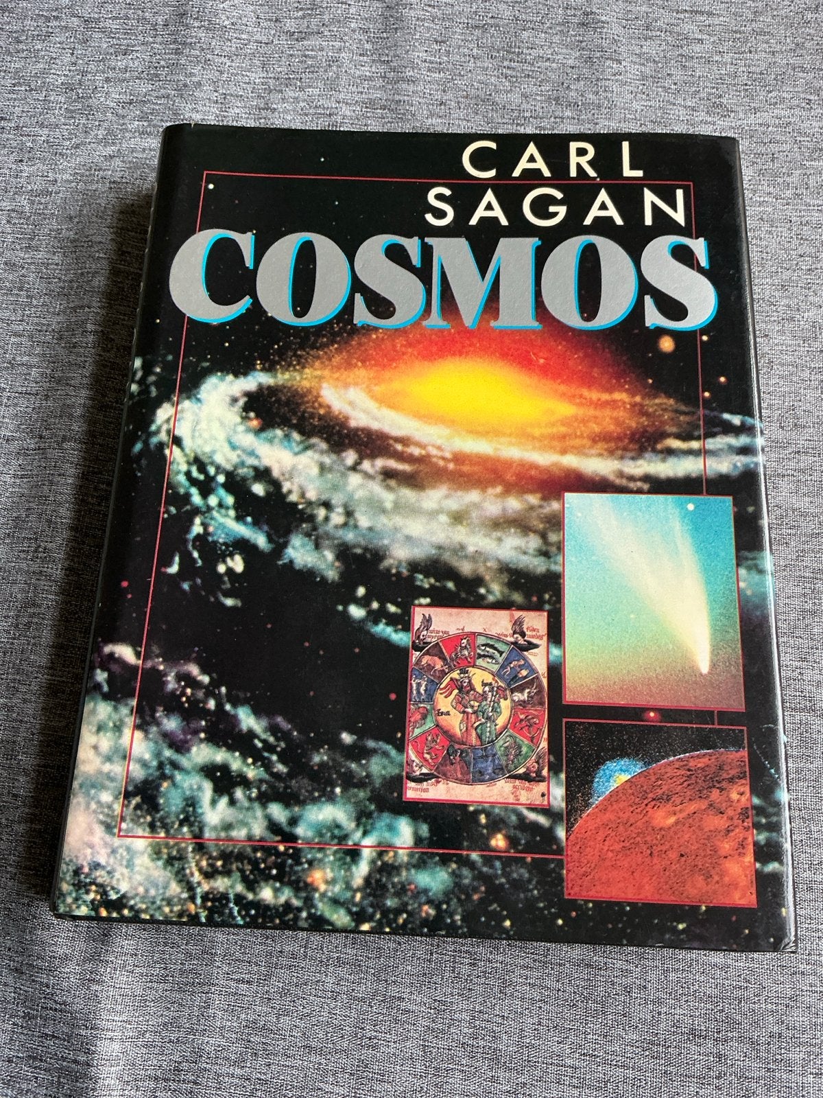 Carl Sagan - Cosmos 20.5/26/3.5 cm mooi boek, Ophalen of Verzenden, Zo goed als nieuw, Natuurwetenschap