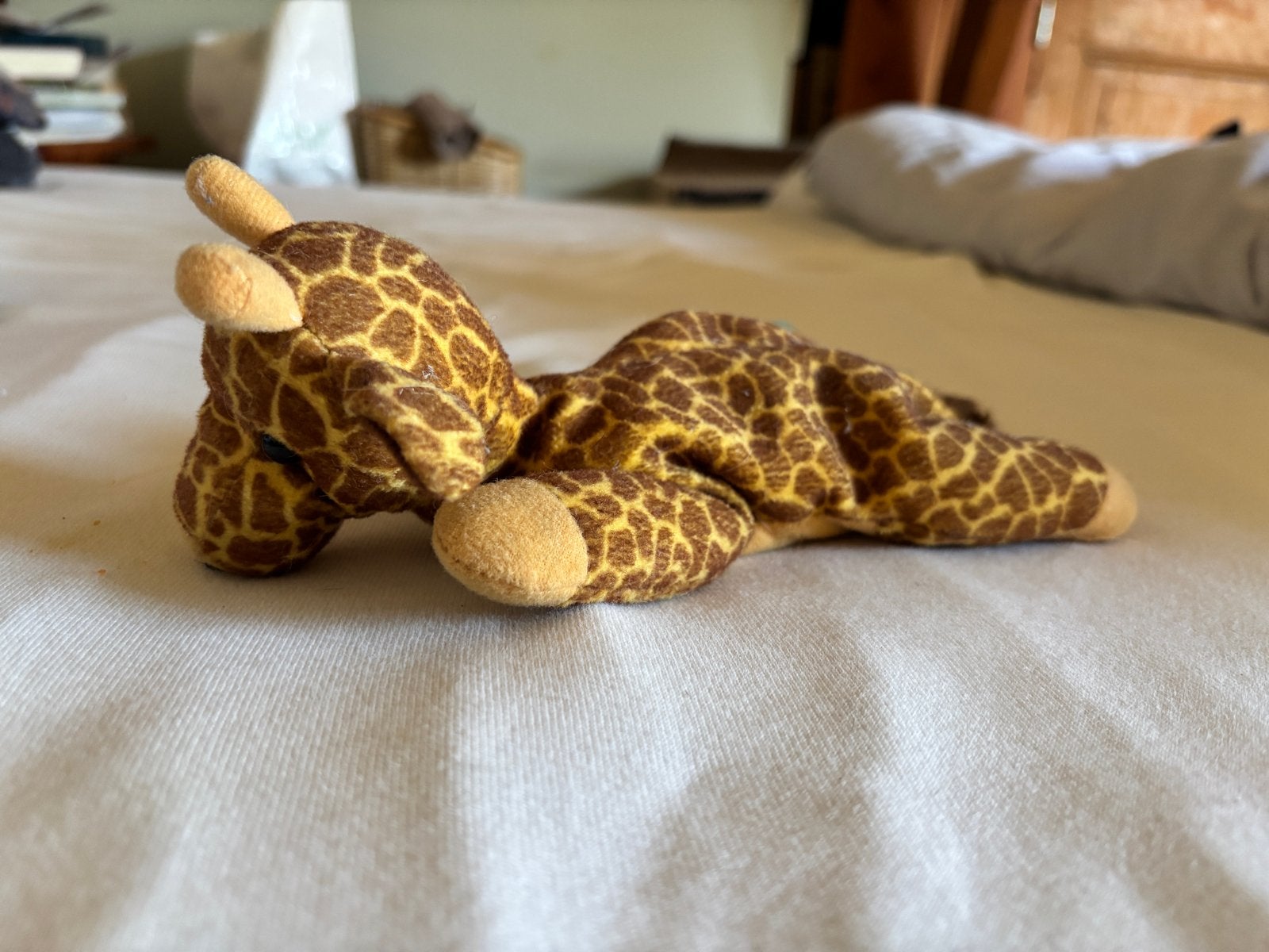 Schattige giraffe knuffel - Zo goed als nieuw, Kinderen en Baby's, Speelgoed | Knuffels en Pluche, Overige merken, Giraf, Overige karakters