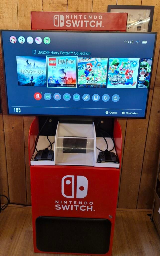 Nintendo switch demopod/kiosk, Spelcomputers en Games, Ophalen of Verzenden, Zo goed als nieuw, Switch Original