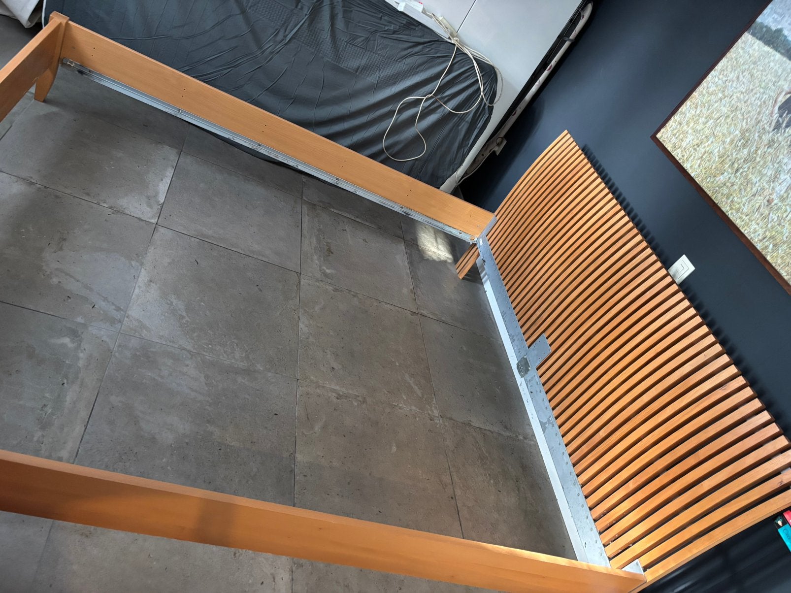 Tweepersoonsbed ombouw, Huis en Inrichting, Ophalen, Gebruikt, Tweepersoons, 180 cm