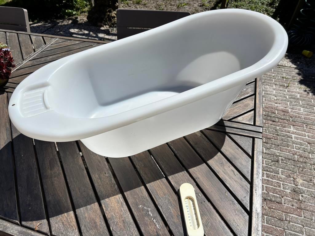 Gratis babybadje met thermometer, Ophalen, Gebruikt, Badje