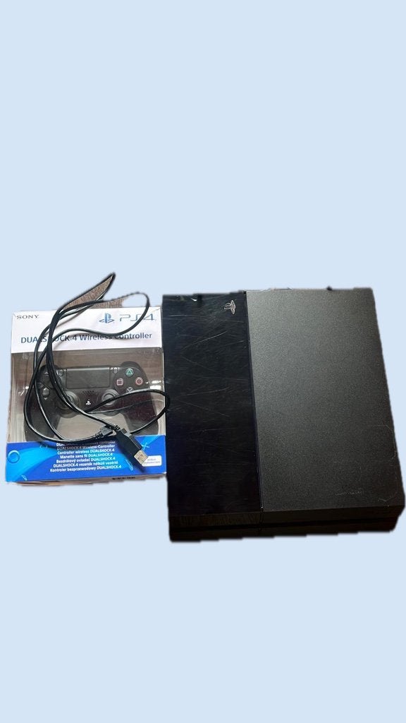 PS4 Console Bundel met AOC Gaming Monitor en 13 Games, Ophalen, Zo goed als nieuw, Met 1 controller, Original