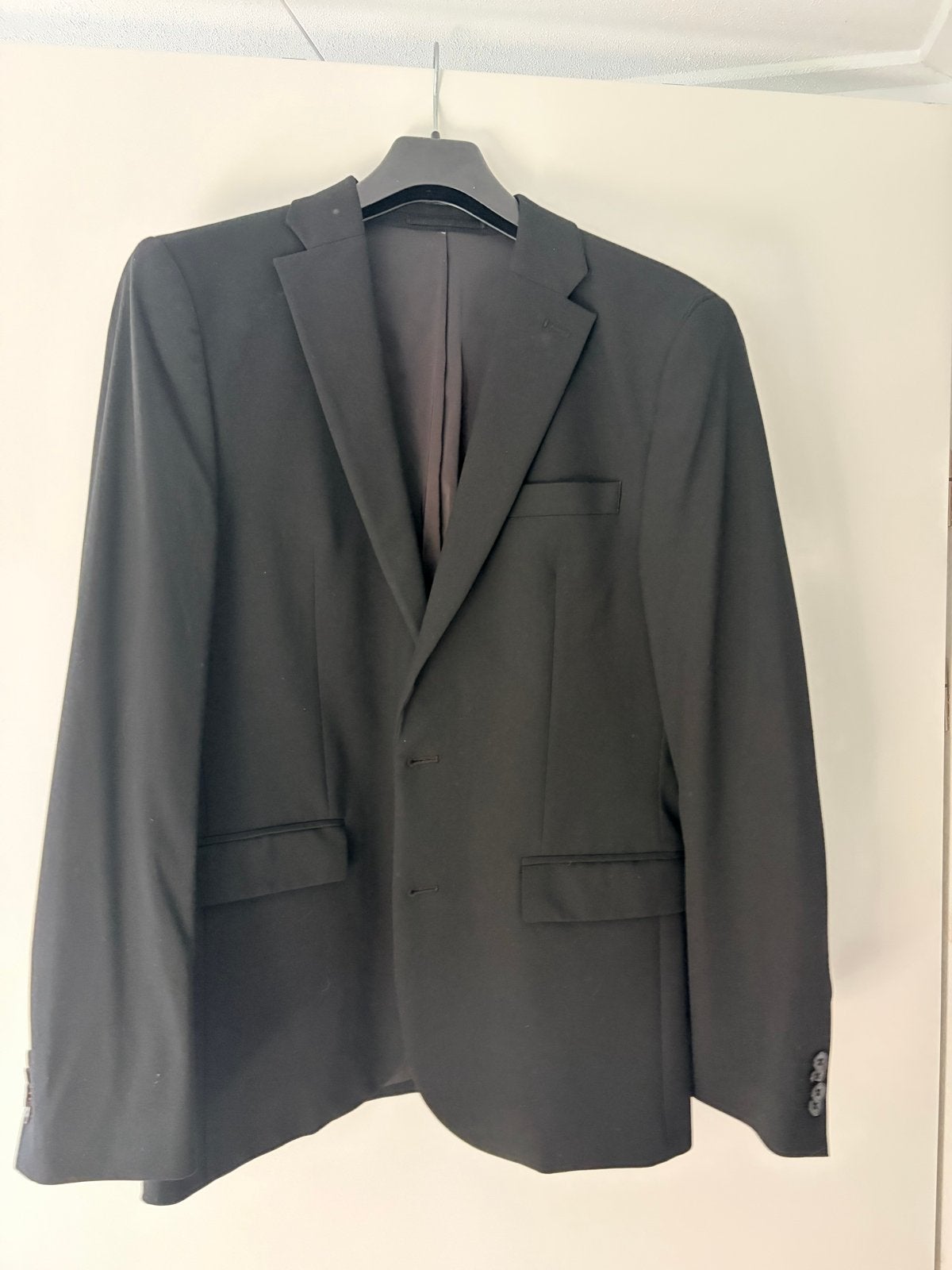 C&A Slim Fit Flex colbert Maat 48 Zwart, Ophalen of Verzenden, Zo goed als nieuw, Maat 48/50 (M), Zwart