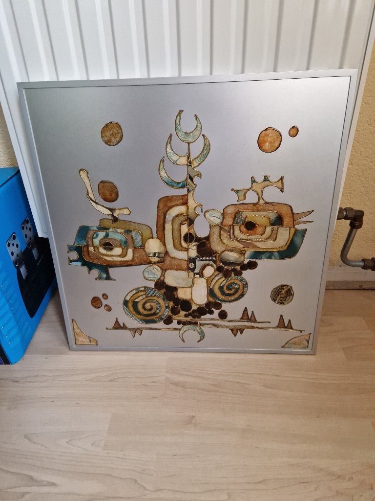 Surrealistisch kunstwerk 2 x Herman Schoemaker 50x50, Ophalen