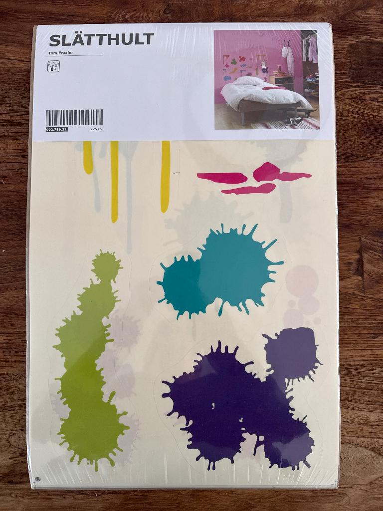 Slätthult Tom Frazier muurstickers, Kinderen en Baby's, Ophalen of Verzenden, Nieuw, Wanddecoratie