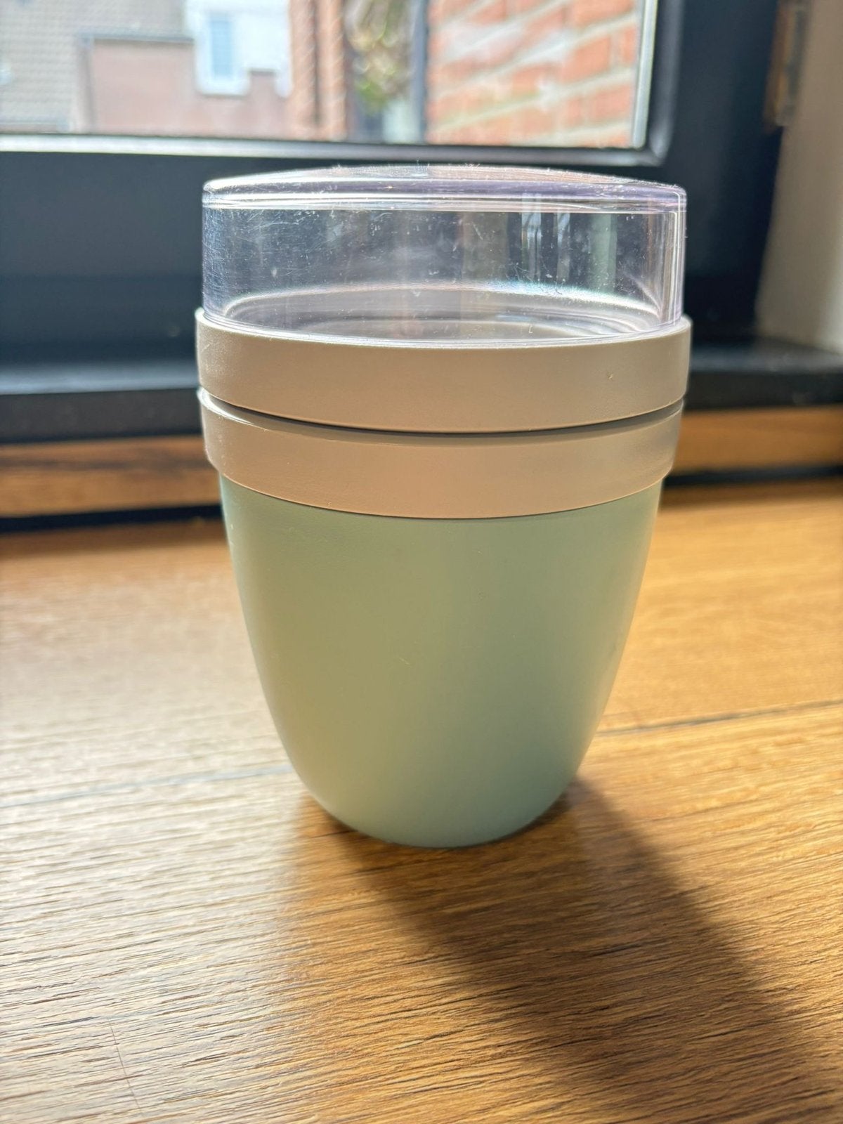 Mepal Lunchpot Ellipse - Nordic Green 500ml, Groen, Kunststof, Ophalen of Verzenden, Zo goed als nieuw