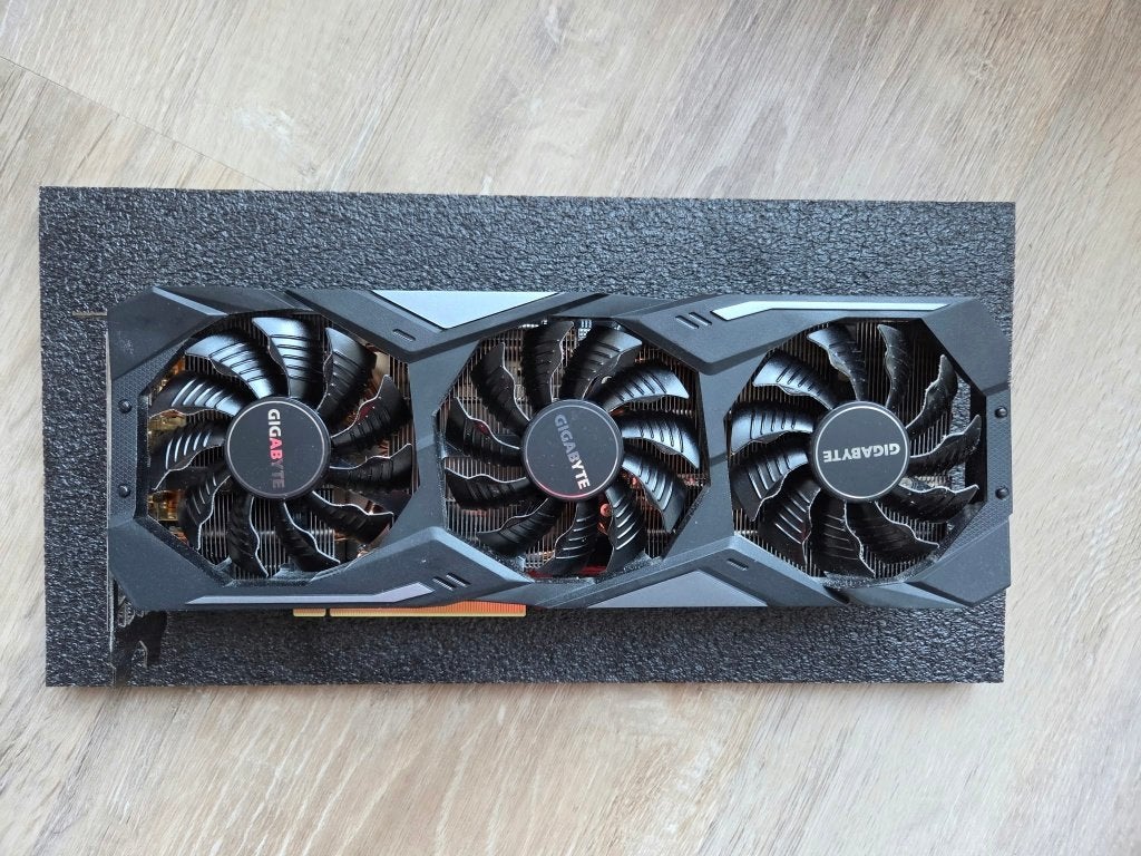 Gigabyte GeForce RTX 2070 SUPER GAMING OC 8G, PCI-Express 3, Gebruikt, GDDR6, Ophalen of Verzenden