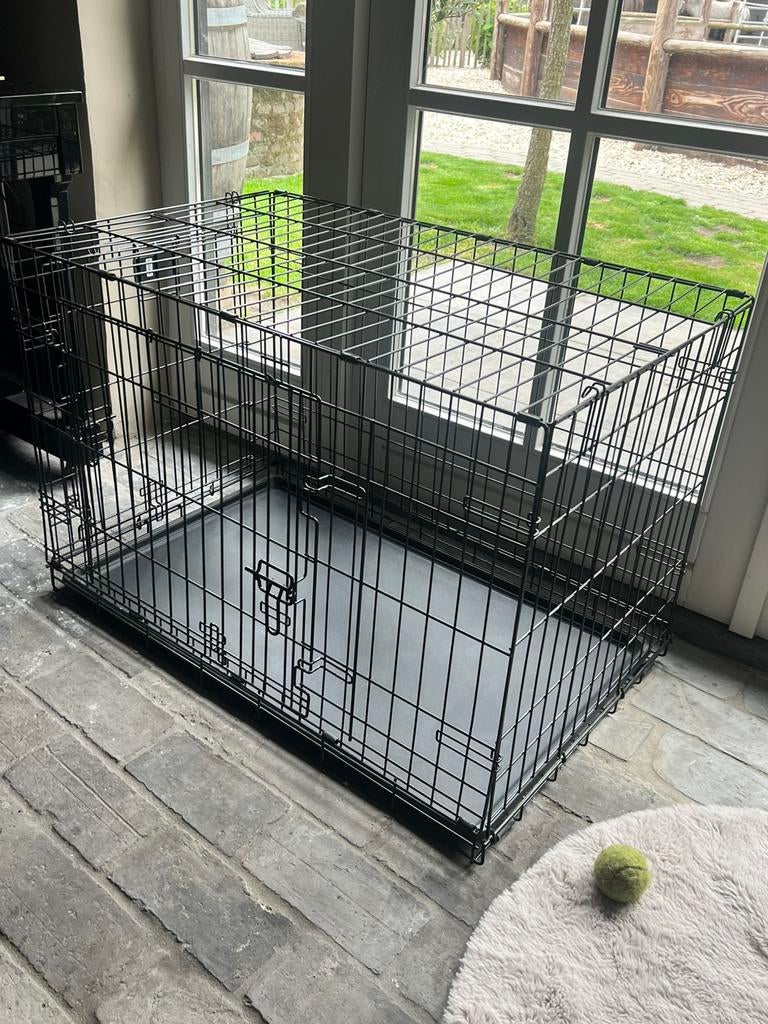 Hondenbench dog-inn ferplast, Dieren en Toebehoren, Hondenhokken, Hondenkennel, Minder dan 65 cm, Ophalen of Verzenden, Zo goed als nieuw