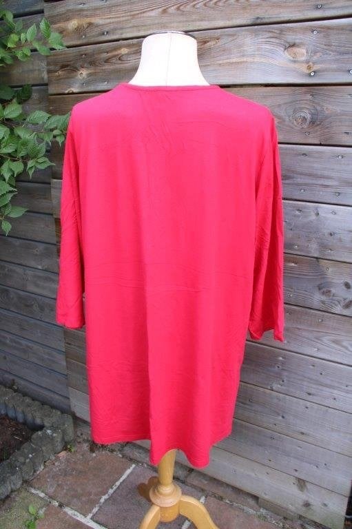 Top rood Ulla Popken mt 46/48 Vaste prijs, Kleding | Dames, Maat 46/48 (XL) of groter, Ulla Popken, Ophalen of Verzenden, Zo goed als nieuw