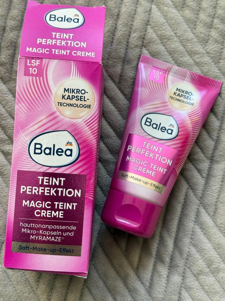 Balea Teint Perfectie Magic Teint Crème LSF 10, Gehele gezicht, Nieuw, Ophalen of Verzenden, Make-up
