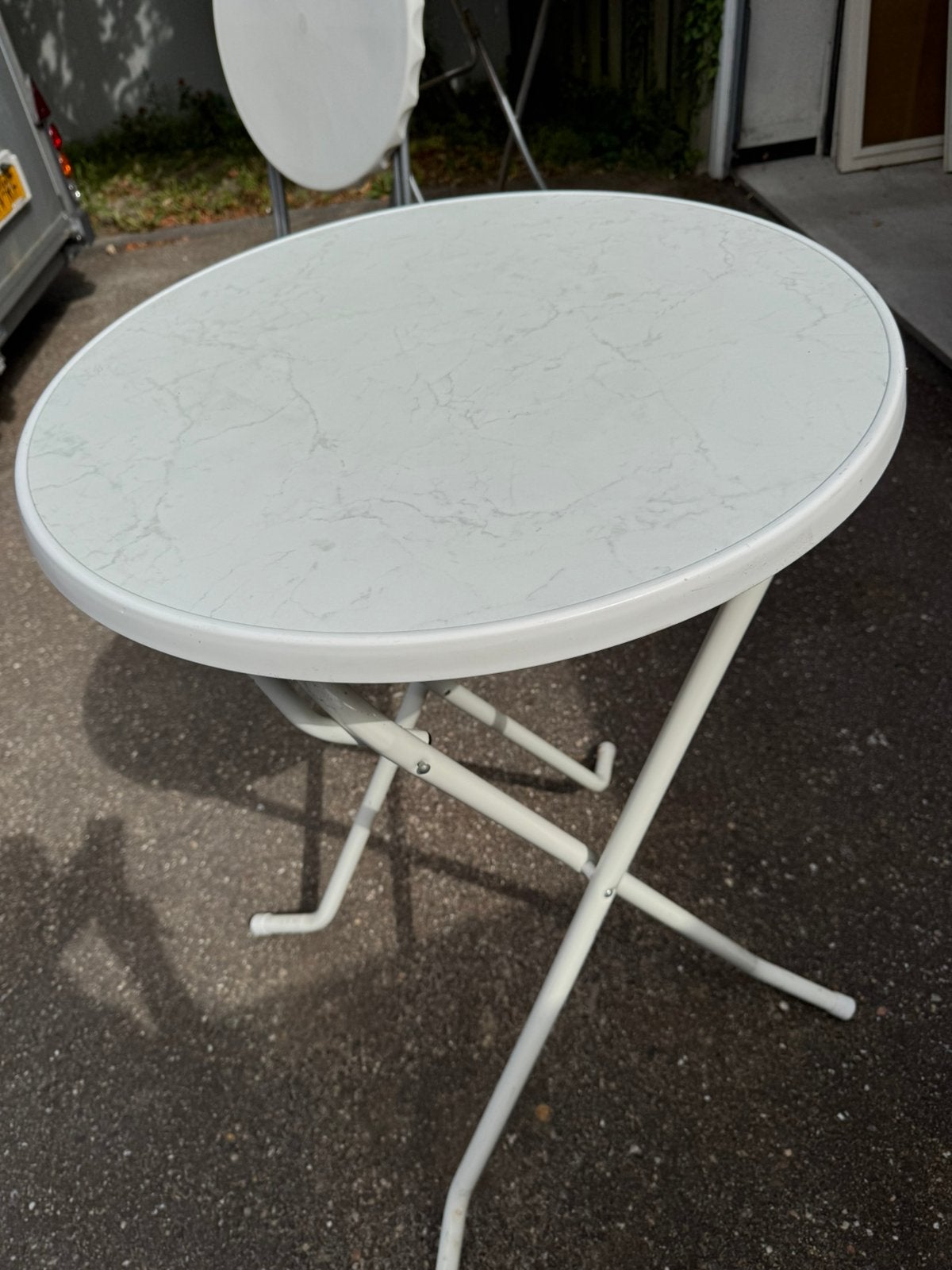 Sta tafel inklapbaar, Ophalen, Gebruikt