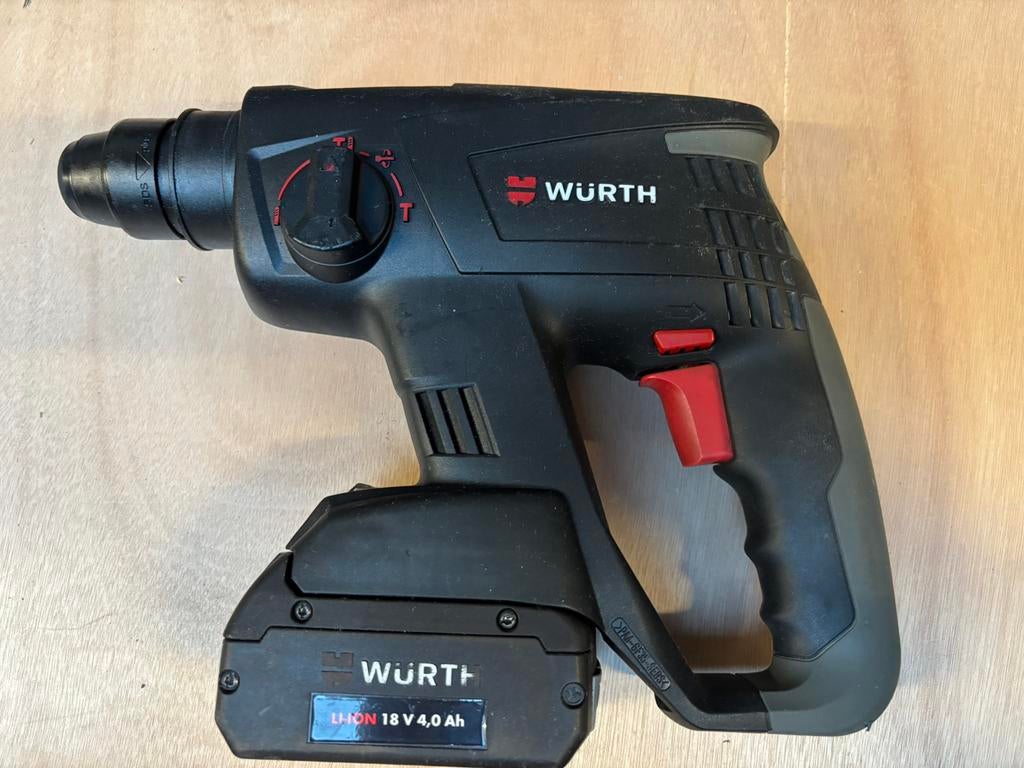 Wurth 18V beton-boormachine, Doe-het-zelf en Verbouw, Gereedschap | Boormachines, Ophalen of Verzenden, Zo goed als nieuw, Boormachine