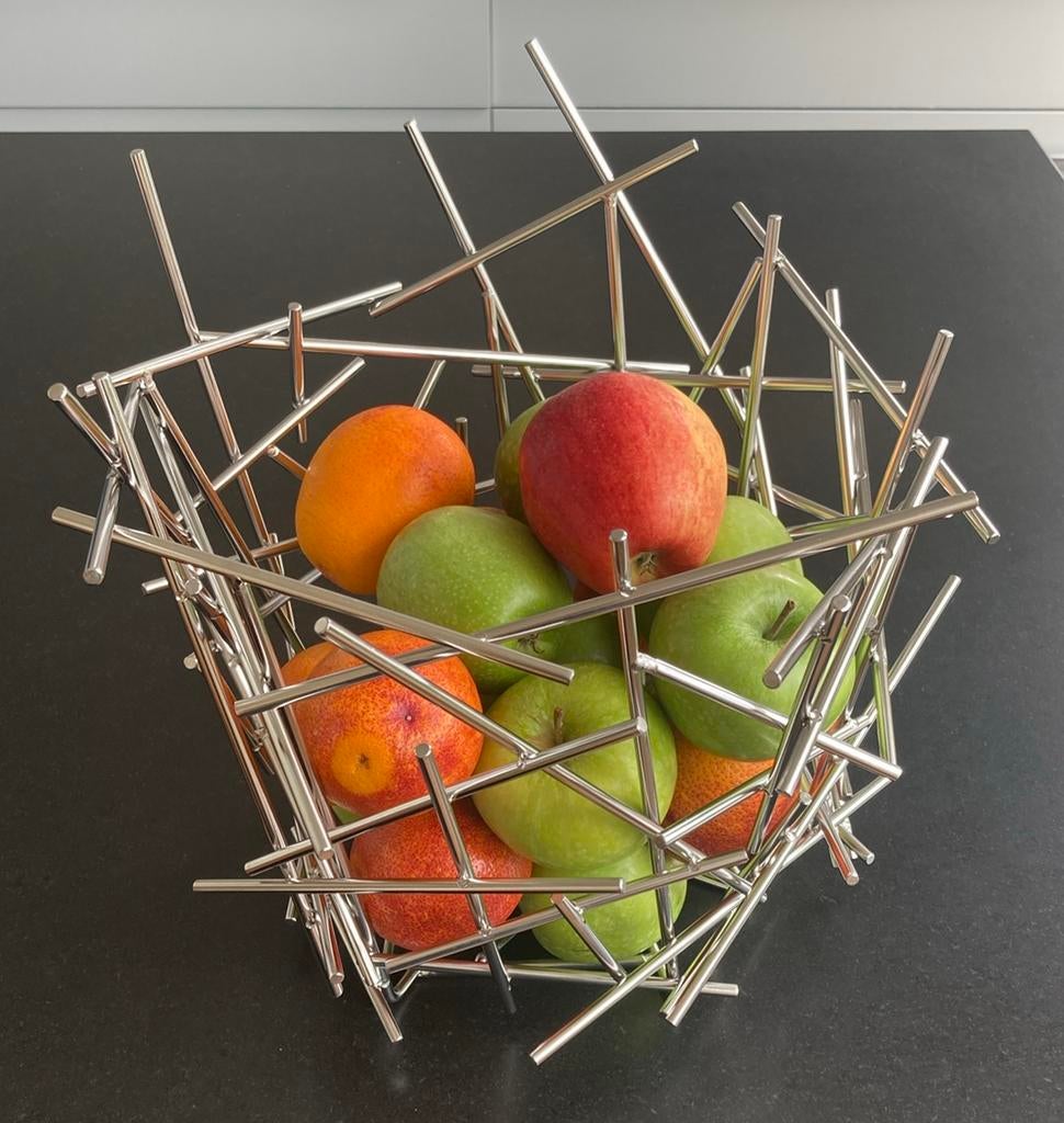 Alessi design citrus/fruitschaal - Blow Up serie - als NIEUW, Huis en Inrichting, Overige materialen, Schaal, Ophalen of Verzenden