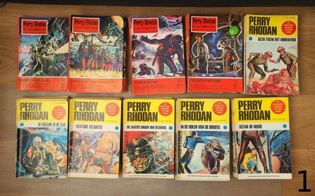 Heel veel Perry Rhodan, Eén stripboek, Ophalen, Gelezen