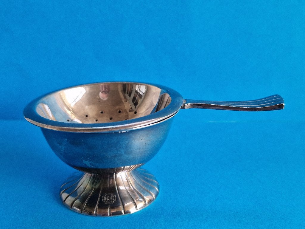 Theezeefje met lekbakje. Douwe Egberts Empire, Overige materialen, Overige typen, Ophalen of Verzenden, Zo goed als nieuw