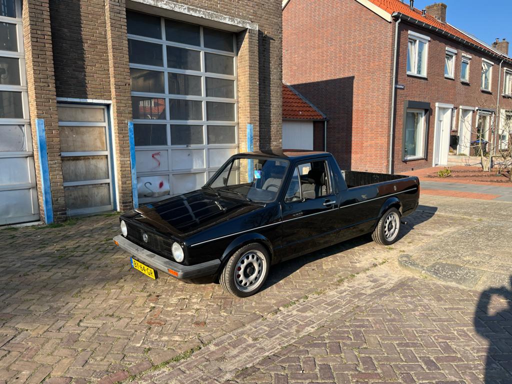 Volkswagen Caddy MK1 1987, Auto's, Bestelauto's, Particulier, Volkswagen, Diesel, Handgeschakeld, Origineel Nederlands, Groen