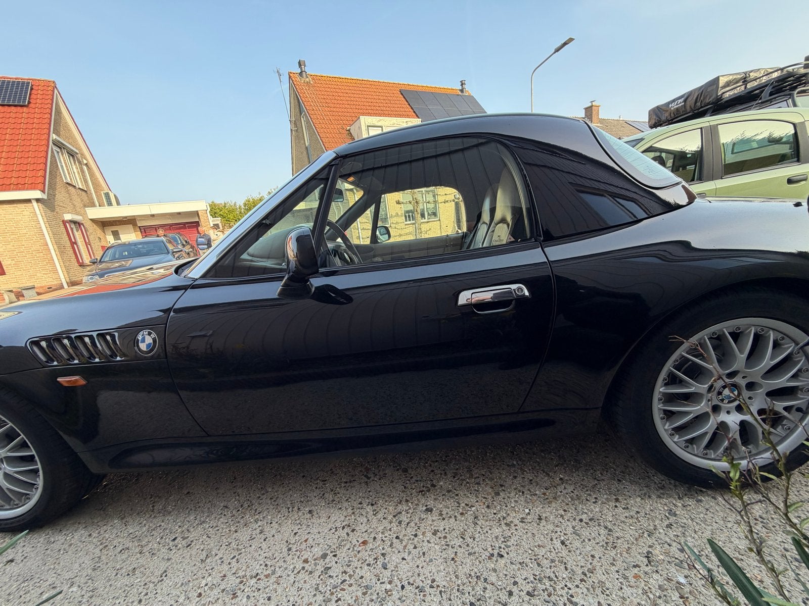BMW Z3 1.9 Roadster AUT 1998 Zwart, Automaat, Achterwielaandrijving, 4 cilinders, Cabriolet