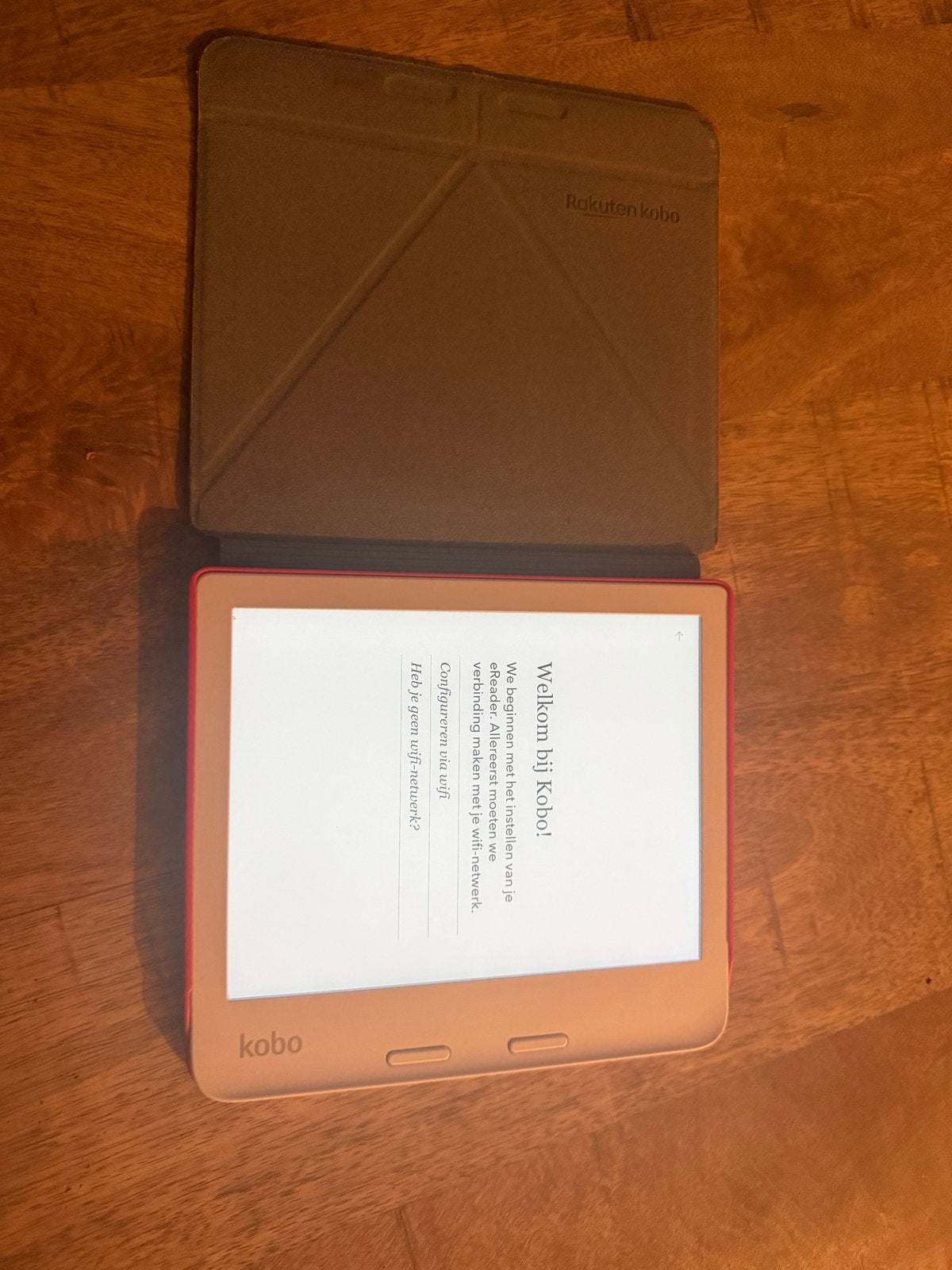 Kobo ereader Libra 2 - Perfecte staat, unieke kleurencombina, Touchscreen, Ophalen of Verzenden, Zo goed als nieuw, 7 inch