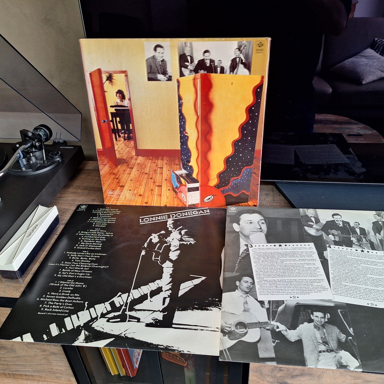 lonnie donegan the lonnie donegan fyle, LP, Gebruikt, Ophalen of Verzenden, 12 inch