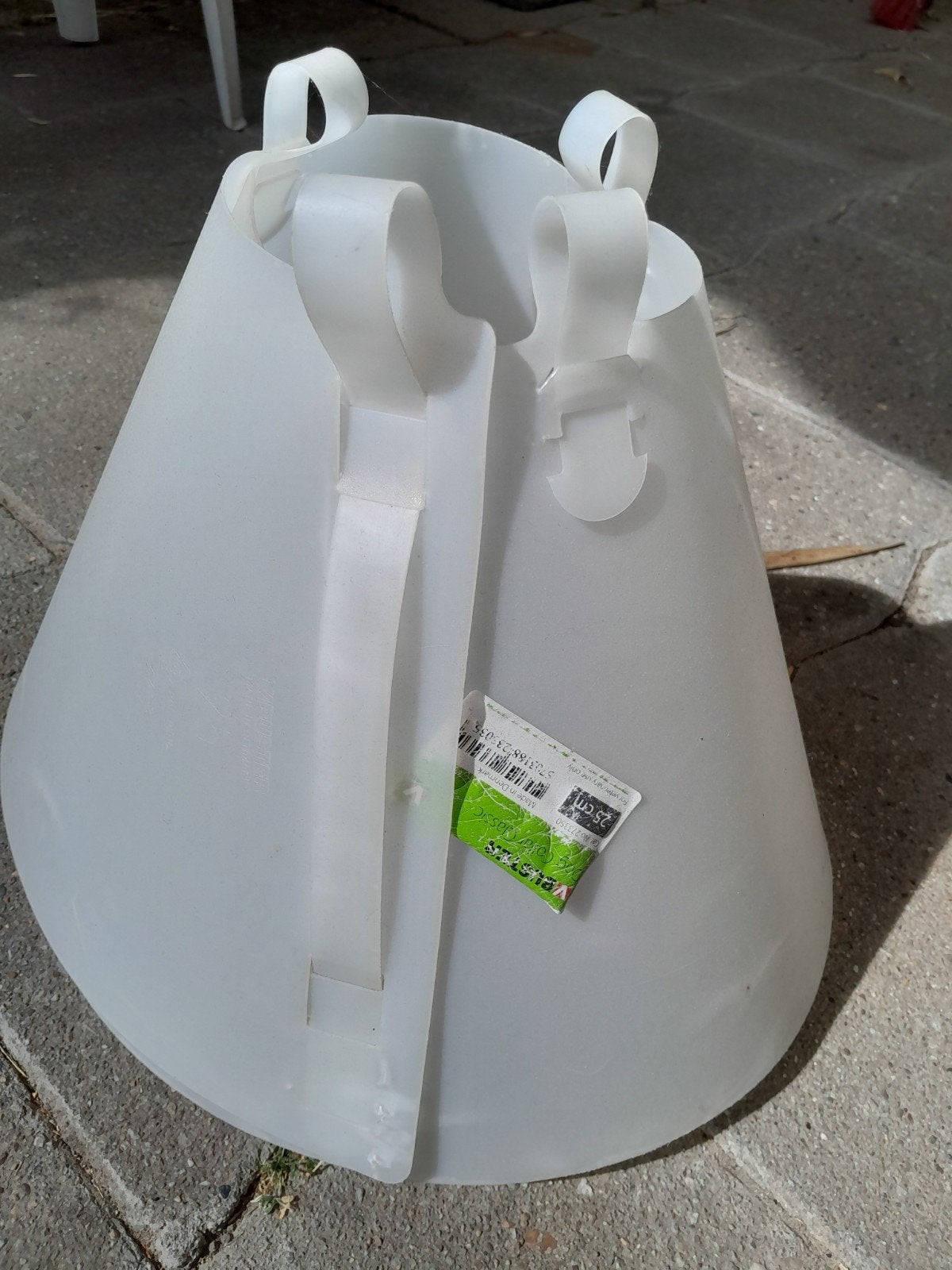 Honden kraag 25 cm., Dieren en Toebehoren, Honden-accessoires, Overige merken, Ophalen of Verzenden, Gebruikt, Overige typen