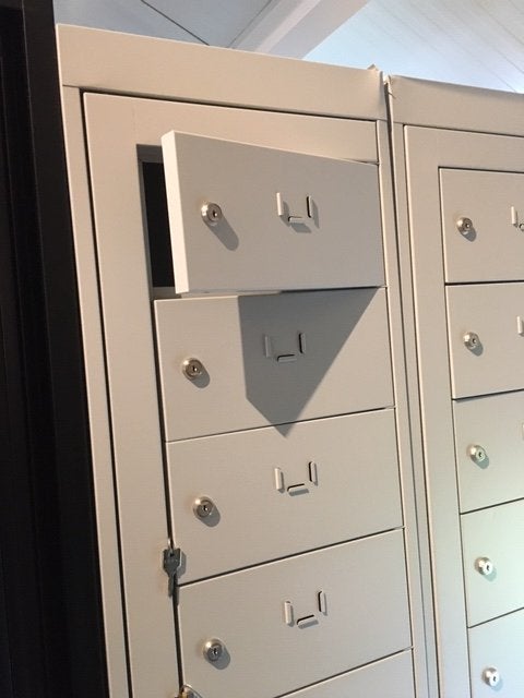 Lockerkasten lockers kluisjes garderobekasten, Huis en Inrichting, Kasten | Overige, Gebruikt, Niet ingevuld, Niet ingevuld, Ophalen